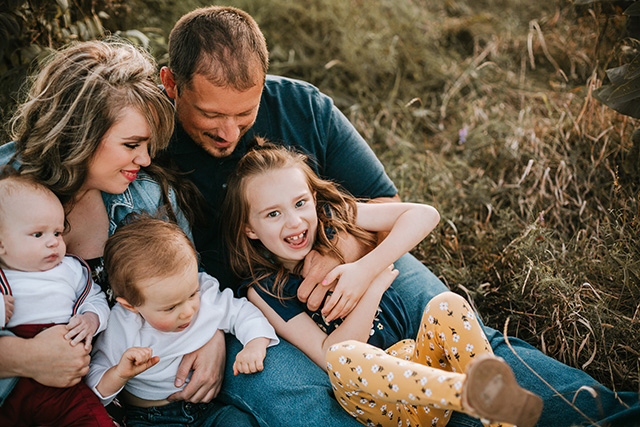 cary family photographer, fun family photos