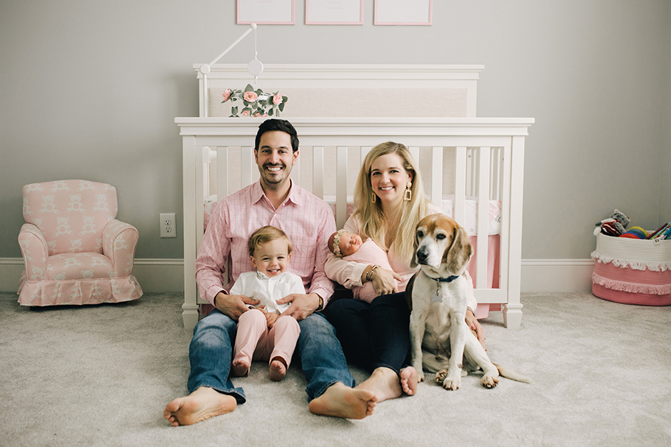 lifestyle newborn photo raleigh nursery