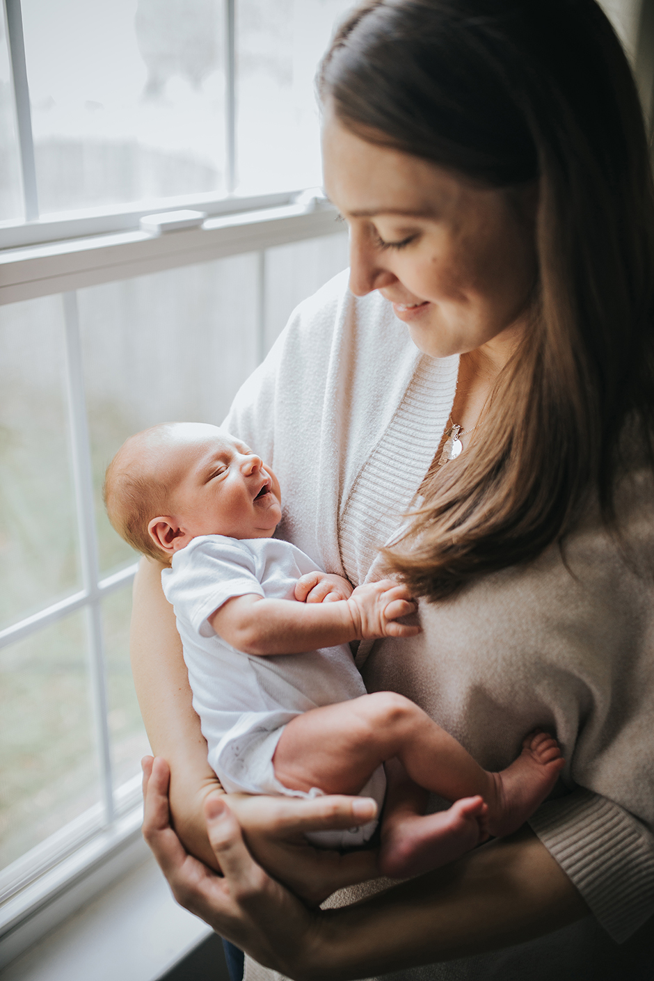 Raleigh Lifestyle Newborn Photographer