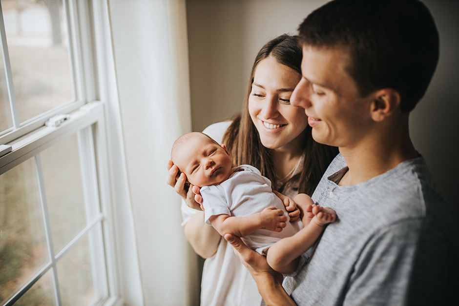 Raleigh Lifestyle Newborn Photographer