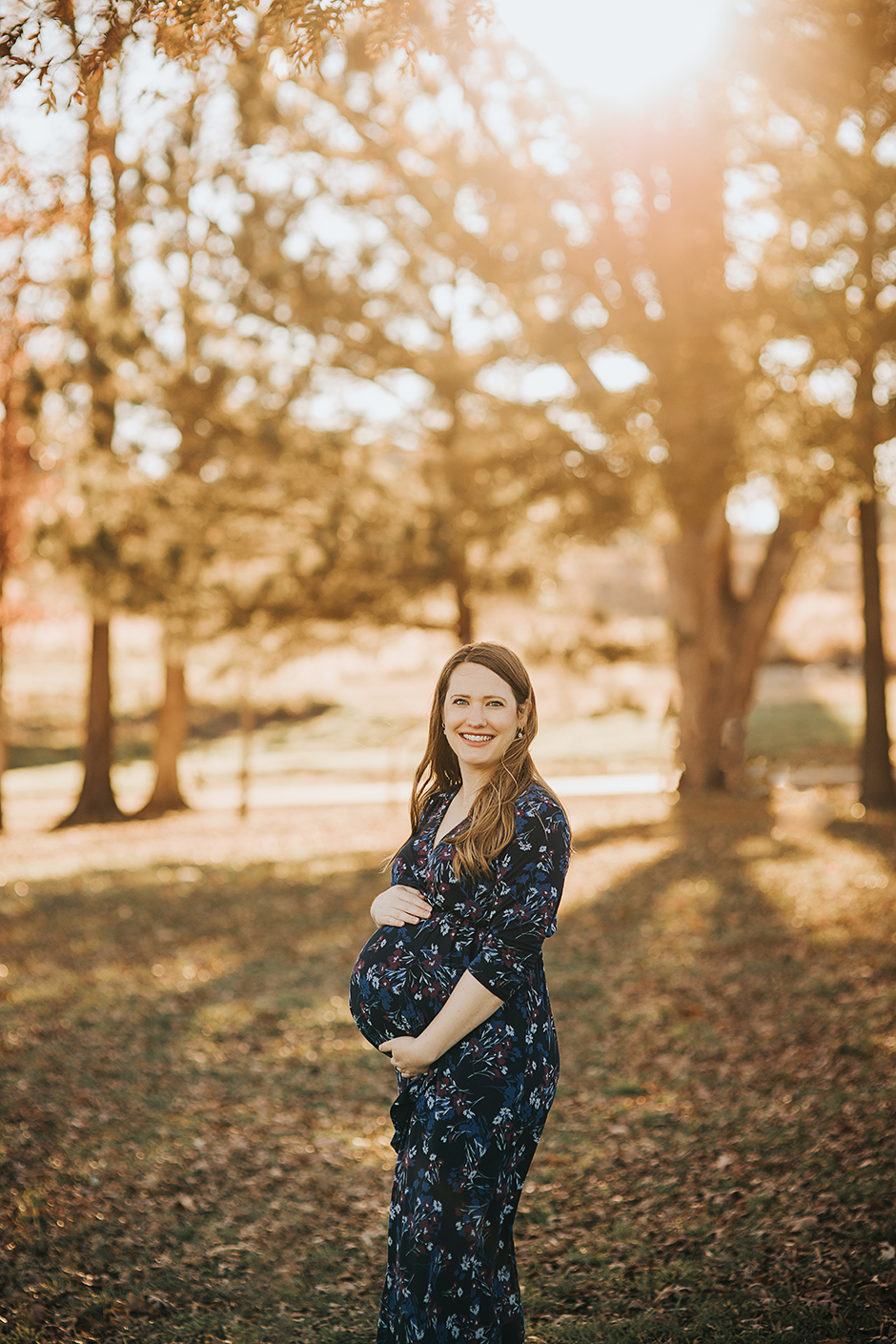 NCMA maternity photo Raleigh