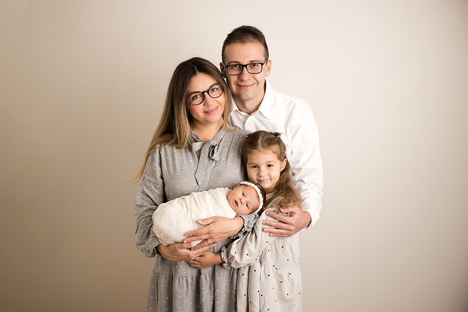 raleigh mini newborn session, family with newborn