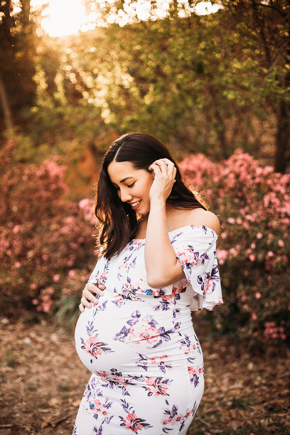 rose garden raleigh maternity pictures
