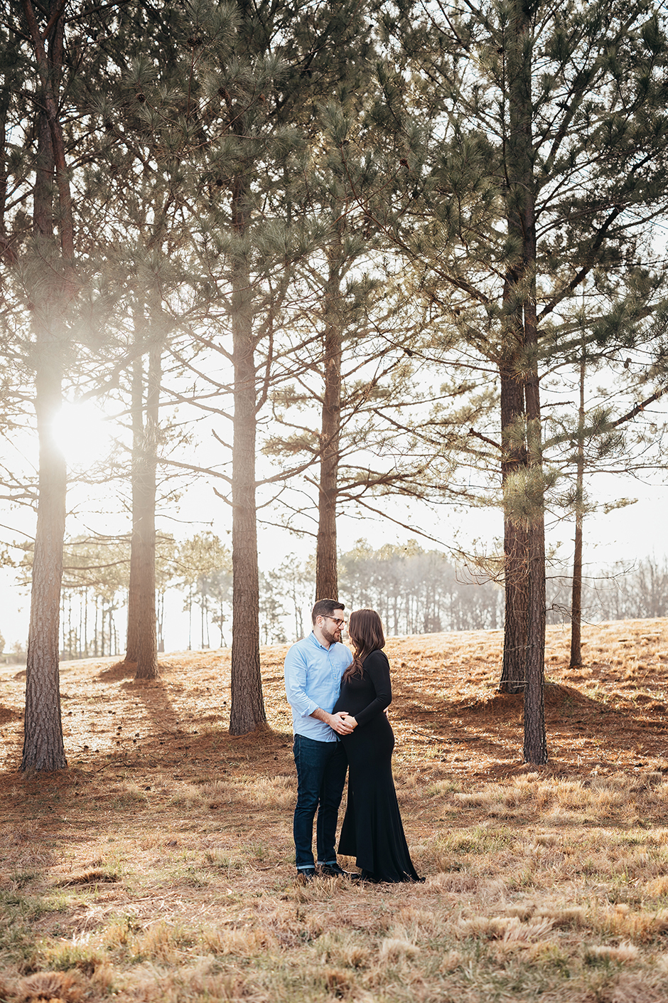 winter raleigh maternity photos, laura karoline photography