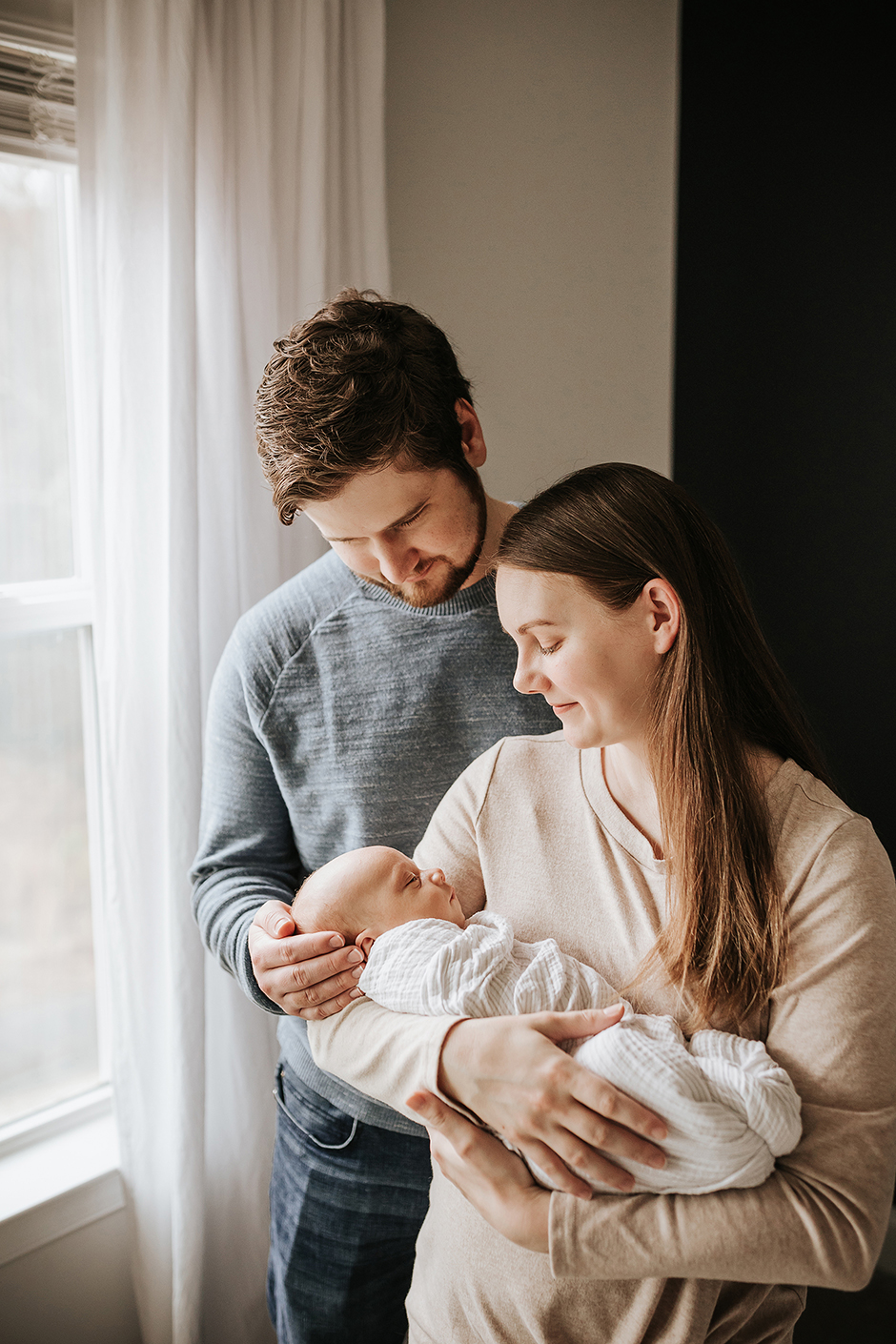 Raleigh In Home Newborn Pictures