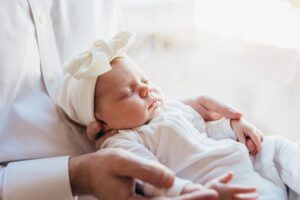 in-home lifestyle newborn cary photographer