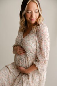 light and airy maternity photos raleigh nc
