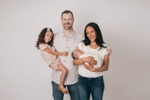 family photo, cary newborn photo studio